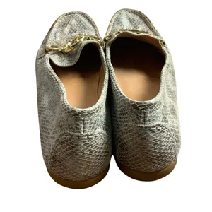 Stuart Weitzman snake print leather loafer size‎ 7.5 thumbnail 5
