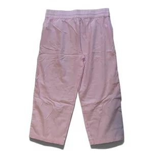 Lenora Pink Cotton Drawstring Lounge Pants Relaxed‎ Casual Women M thumbnail 8