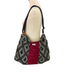 Lexi Winn Tapestry n Velvet Hobo Bag thumbnail 2