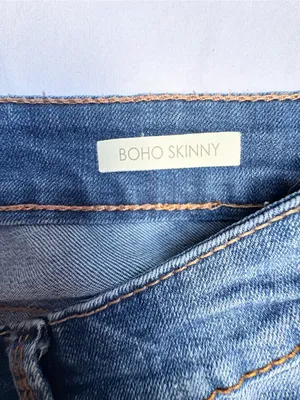 Vintage America Blues Boho Skinny Jeans 8/29 Floral Embroidered Embellished thumbnail 12