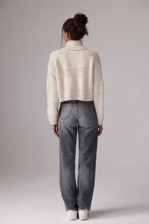 Colorush Plushy roll neck cashmere sweater thumbnail 2