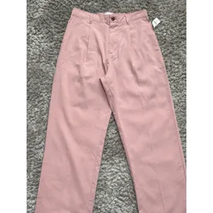 GAP 90s Loose Women’s High Rise Wide Leg Trousers Pink Size S Coastal Boho NWT thumbnail 2