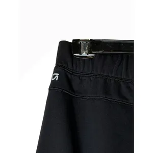 Gap‎ GapFit All Elements Fleece Joggers Women Medium Black Zip Hem Athleisure thumbnail 5
