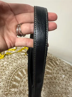 Nine West Black Shoulder Bag with Silver Hardware thumbnail 4