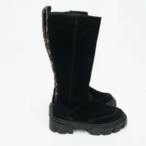 Farm Rio - New! Beaded‎ Knee High Lug Sole Boots thumbnail 6