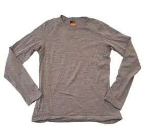 Icebreaker women's medium merino 200 Long Sleeve purple thumbnail 1