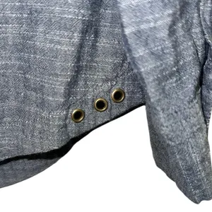 O'Neill Button Down Shirt Small Blue Tab Sleeve‎ Utility Casual Lightweight thumbnail 8