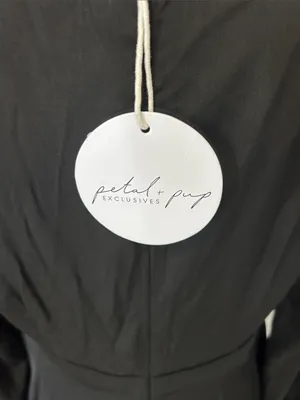 Petal & Pup Magnolia Dress High Low Black thumbnail 8