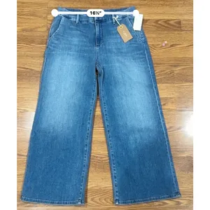 Le Jean Jude High Waist Wide Leg Trouser Jeans Denim Size 29 thumbnail 5