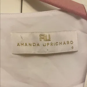 Amanda Uprichard Classic White Long Sleeve Dress thumbnail 2