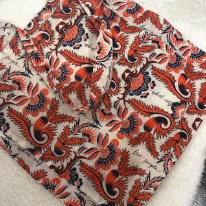 Free People Orange and Navy Blue Reusable Tote Bag thumbnail 5
