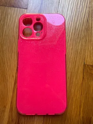 Sparkly Neon Pink IPhone 16 Pro Max Case thumbnail 1