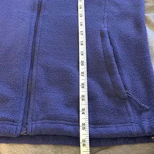 The North Face Fleece Jacket Full Zip Lightweight Purple Size Medium. thumbnail 13