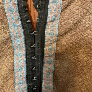 BKE Brown and Orange Long Sleeve Top thumbnail 3