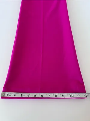 DKNY Women's‎ Wide Leg Fuchsia Pink Classic Crepe High Rise Trouser Pants thumbnail 9