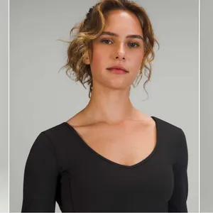 Lululemon Align Long Sleeve Top, Black thumbnail 2