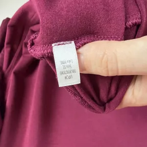 Cuddl Duds Tunic Top Size XL Wine Softwear with Stretch Cowl Neck Comfy Layering thumbnail 5