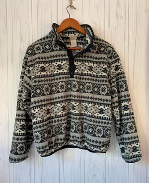 Vintage L.L. Bean Fleece Sweater thumbnail 1