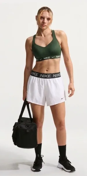 Nike Women's Nike Plus DV7668 Fold Over Dri-Fit Athletic Training Shorts size 1X thumbnail 1