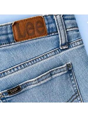 Lee vintage y2k coquette fairycore low rise ruffle denim mini skirt size medium 💙 thumbnail 4