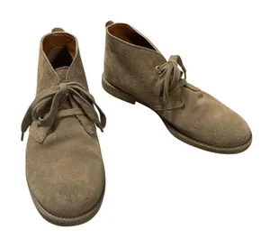 Lucky Brand Emillia Light Brown Suede Leather Chukka Boots thumbnail 1
