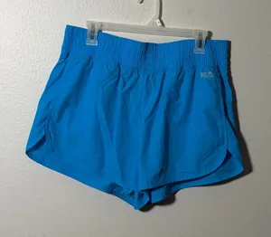 Pink Active Victoria’s Secret Women‎ Blue Pull On Water Swim Shorts size XL thumbnail 1