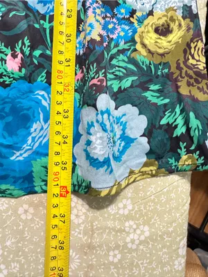 Tuckernuck Floral Shirt Dress Medium Blue Green Botanical Print NWT thumbnail 11