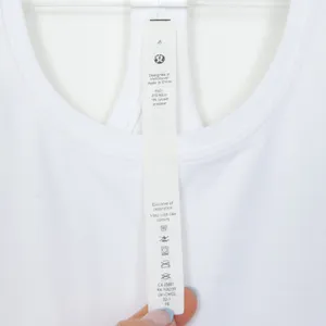 Lululemon Womens Cool Racerback Shorter Length Tank Top White Size 4 thumbnail 5