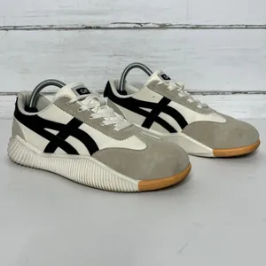 De Florance Cloudea Leather Sneakers Shoe Size 9.5 Cream Black Italy thumbnail 2