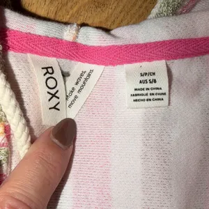 Roxy Pink and Orange Striped Knit thumbnail 2