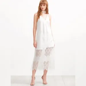 ✨HP✨White Lace Overlay Slit Side Cami Dress✨ thumbnail 3