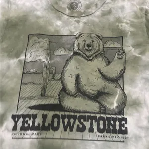 Parks Project Yellowstone Tie Dye Tee Small thumbnail 2