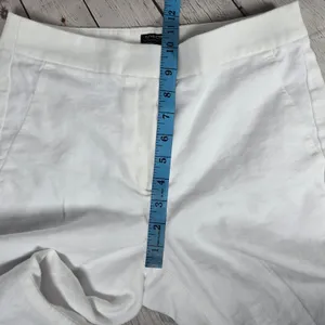 J. Crew Kate straight-leg pant in stretch linen blend White 2 BF407‎ thumbnail 11