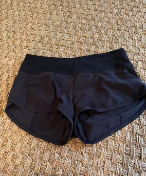 Lululemon Speed Up Low-Rise Lined Shorts 2.5” Black thumbnail 2