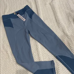 For love and lemons two toned blue workout pants thumbnail 1