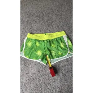 Nike Dri-FIT Womens XLGreen Splash Print Tempo Running Shorts thumbnail 2