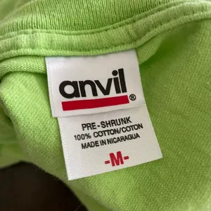 Anvil Vintage Y2K Be Green Earth‎ Day Frog Graphic Tshirt Size Medium thumbnail 2