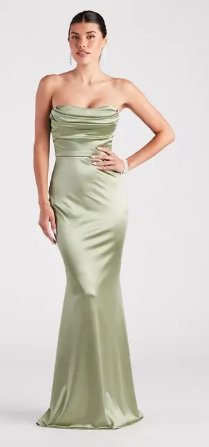 Sage Green Windsor Dress thumbnail 1