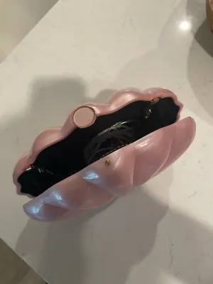 Pink Shell Crossbody Purse thumbnail 3