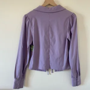 Hello Ruby Boutique Purple Tie Top Size M thumbnail 3