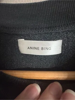 ANINE BING OG Tiger Graphic Crewneck Sweatshirt thumbnail 4