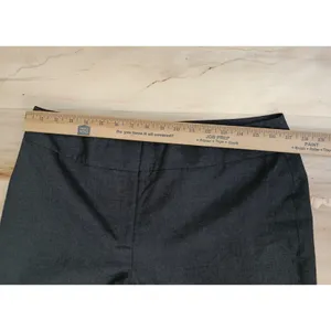 Ann Taylor Curvy Fit Pants Womens 12 Gray Wool Blend Lined Dress Trousers Work thumbnail 12