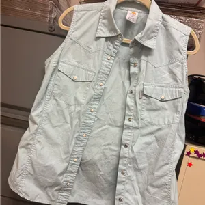 Carhartt Light Blue Women's Shirt thumbnail 1