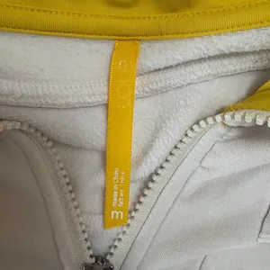 Lole Cream Zip-Up Hoodie‎ Size Medium EUC thumbnail 6