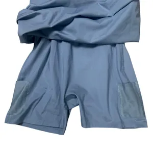 Girlfriend Collective Activewear Racerback Dress with Built in Shorts thumbnail 2