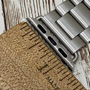 Libra Gemini Stainless Steel Apple Watchband thumbnail 6