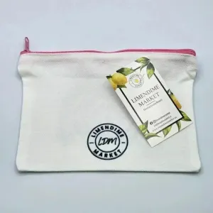 Bismillah Canvas Zipper Pencil Bag Makeup Bag Pouch‎ Bag Handmade NWT thumbnail 2