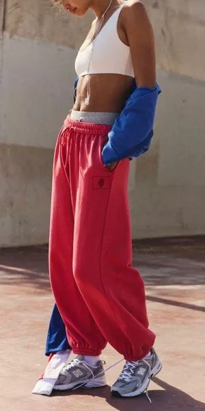 NWT FP Movement All Star Pants In Winterberry (Sold out color on free people) thumbnail 4