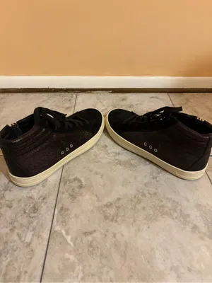 P448 Skate High Top Sneakers in Smog Black thumbnail 5