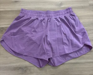 Lululemon Track That Mid-Rise Lined Short 5" Wisteria Purple Women Size 14 thumbnail 1